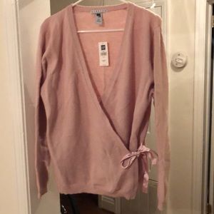 Woman’s wrap sweater